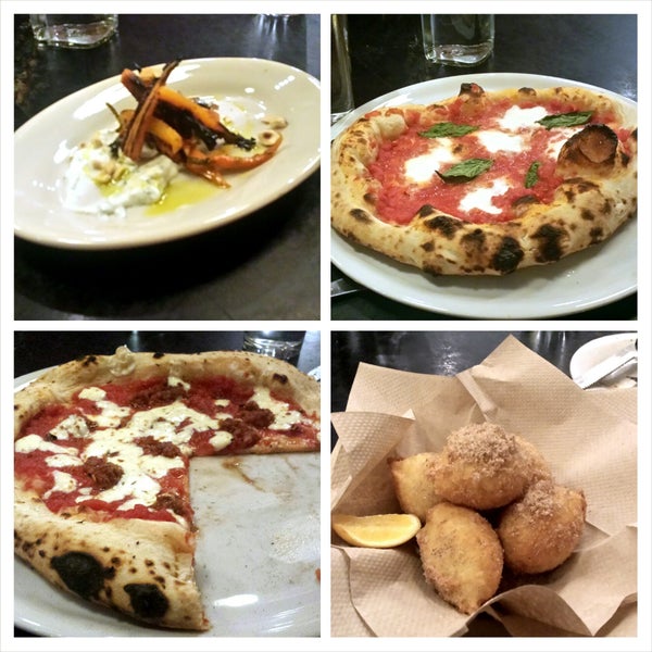 Love everything I've tried! The margherita is everything you want in a true Neapolitan pizza and the zeppole are delicious! Go as soon as they open or you will face a wait.