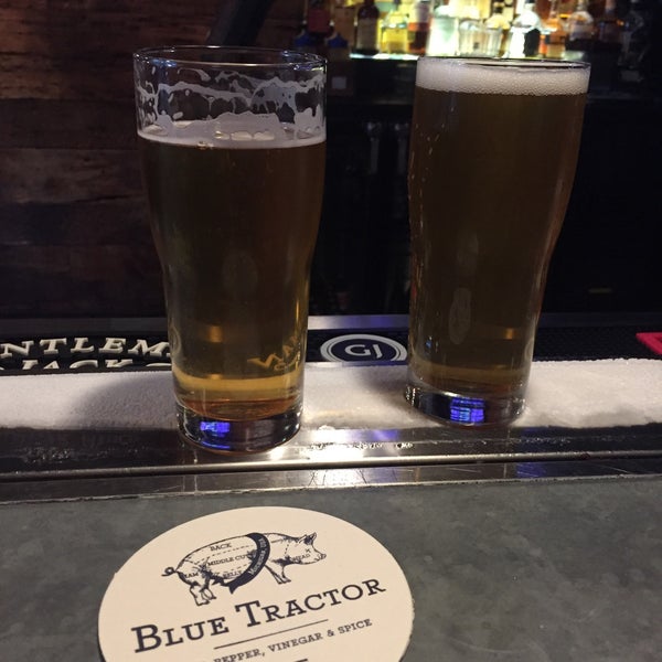 Photo taken at Blue Tractor BBQ &amp; Brewery by Randi M. on 6/22/2017