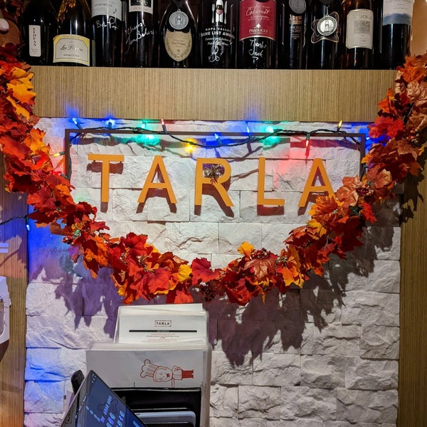 Photo taken at Tarla Mediterranean Bar + Grill by Mike P. on 12/14/2021