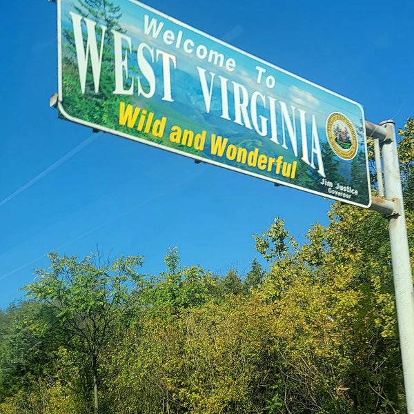 Maryland / West Virginia State Border Interstate 81