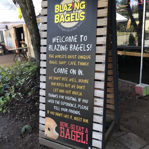 Photo taken at Blazing Bagels by Young Ji N. on 5/5/2020