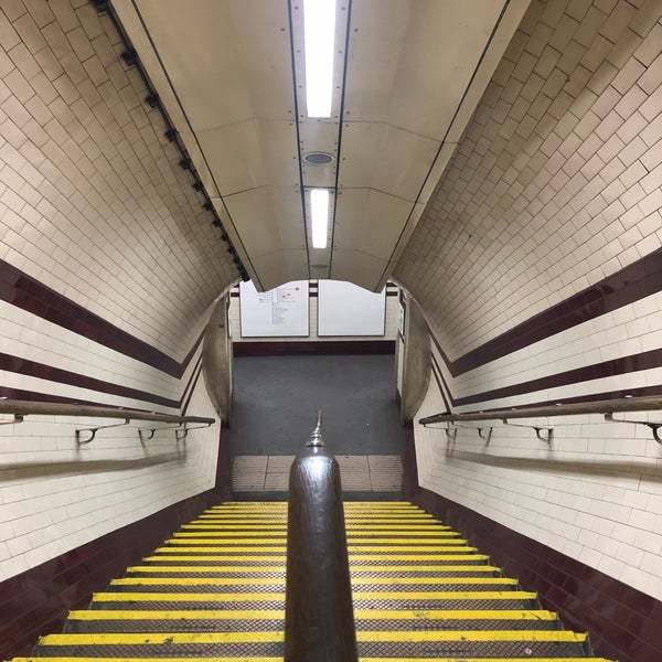 Photo taken at Belsize Park London Underground Station by Rita A. on 9/16/2018