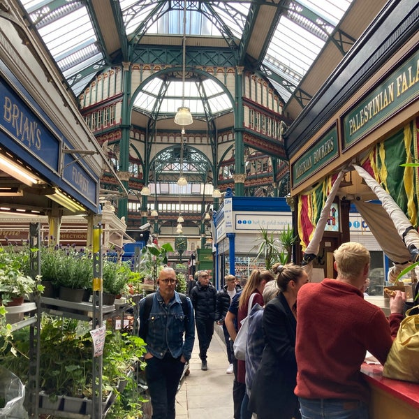 Photo taken at Leeds Kirkgate Market by Rita A. on 5/28/2022