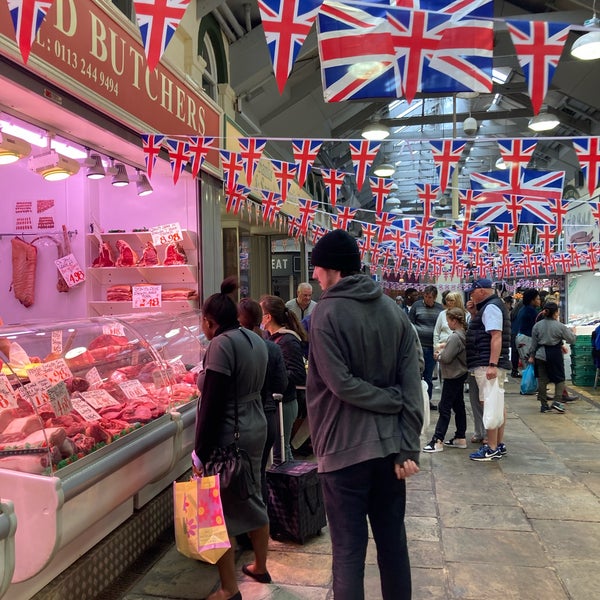 Photo taken at Leeds Kirkgate Market by Rita A. on 5/28/2022