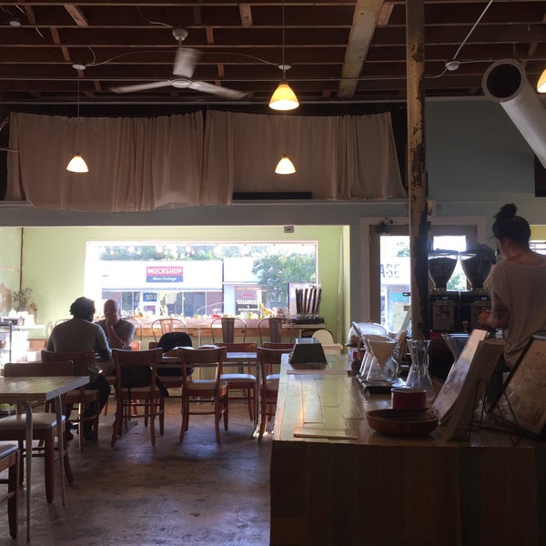 8/20/2016 tarihinde Kari B.ziyaretçi tarafından Vagabond Coffee Co'de çekilen fotoğraf