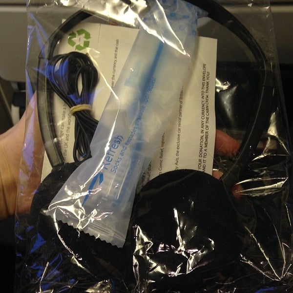 British Airways Denver to London Denver International Airport 0 tips