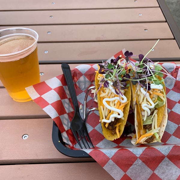 The perfect combination beer & tacos!