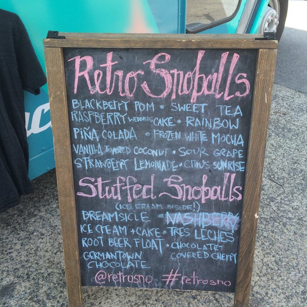 Retro Sno Food Truck in Nashville