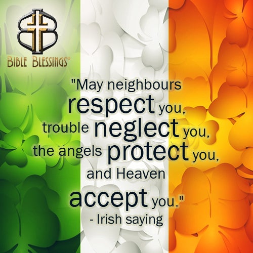 Happy St. Patrick's Day from Bible Blessings! #ChristianStore