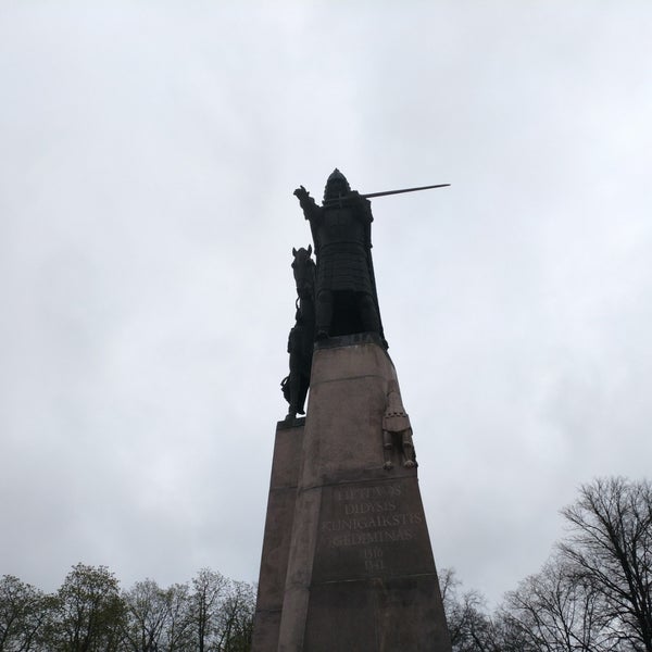 Photo taken at Great Duke Gediminas monument by N. on 4/21/2019