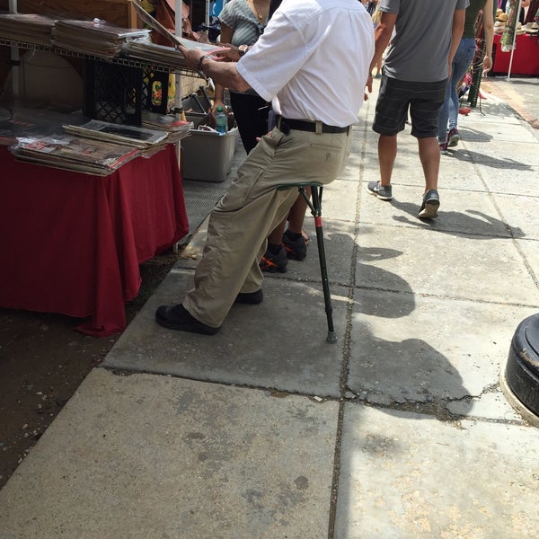 Photo taken at The Flea Market at Eastern Market by Kimmy C. on 6/21/2015