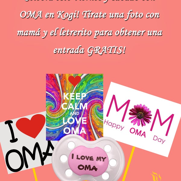 Especial Dia de Madres, valido solamente el dia 23 y 24 de mayo 2014!