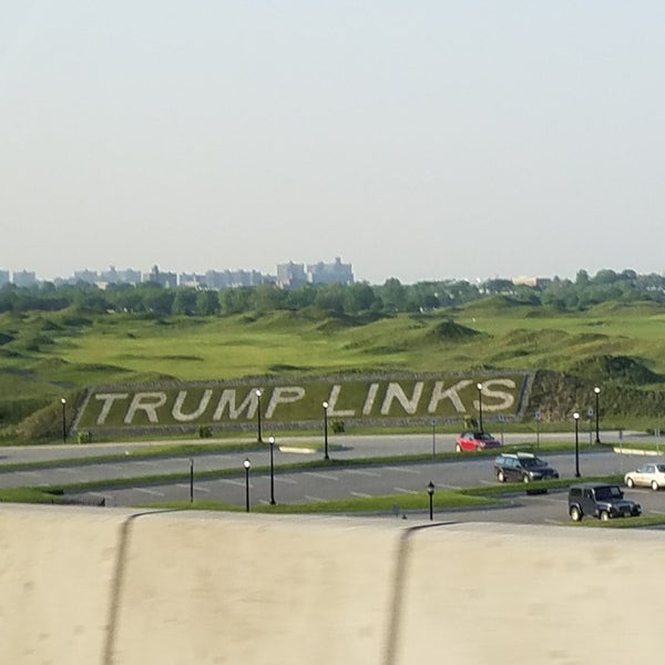 Photo taken at Trump Golf Links at Ferry Point by Jeffrey G. on 5/18/2017
