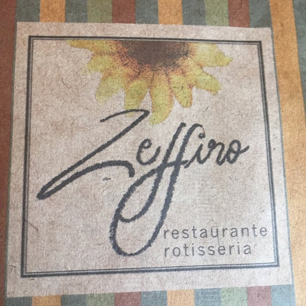Das Foto wurde bei Zeffiro Restaurante von Evandro F. am 4/24/2016 aufgenommen