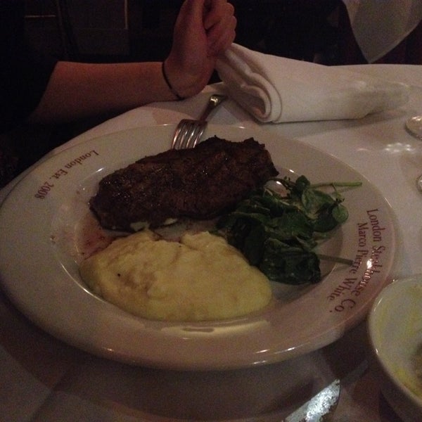 Photo taken at London Steakhouse Co. by Dan L. on 3/15/2014