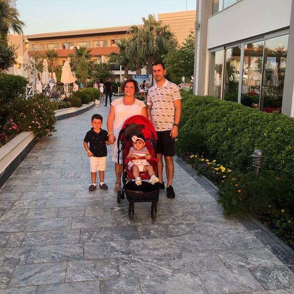 Photo taken at Palm Wings Beach Resort &amp; Spa by Zafer T. on 8/30/2019
