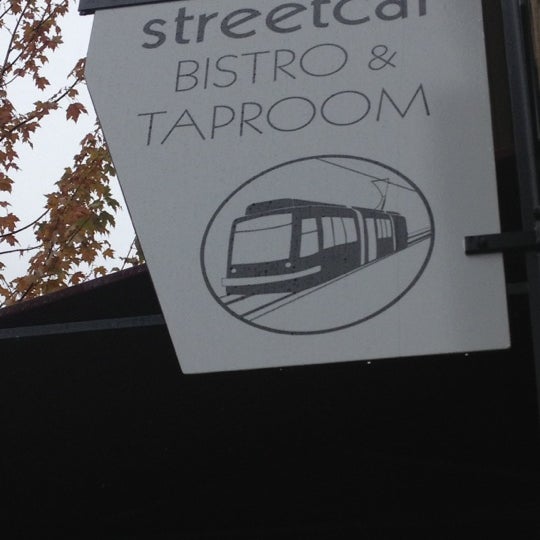 Photo taken at Streetcar Bistro &amp; Taproom by Laura A. on 11/18/2012