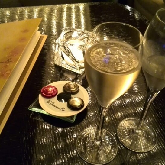 Champagne bar. Champagne bar