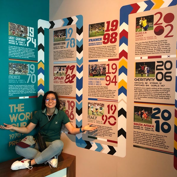 Photo prise au National Football Museum par Justine Angela le6/28/2019
