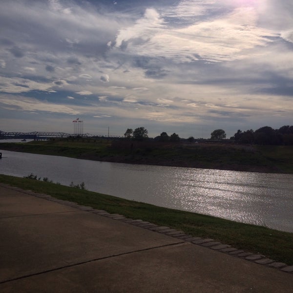 Photo taken at Mud Island River Park by Can İ. on 9/20/2015