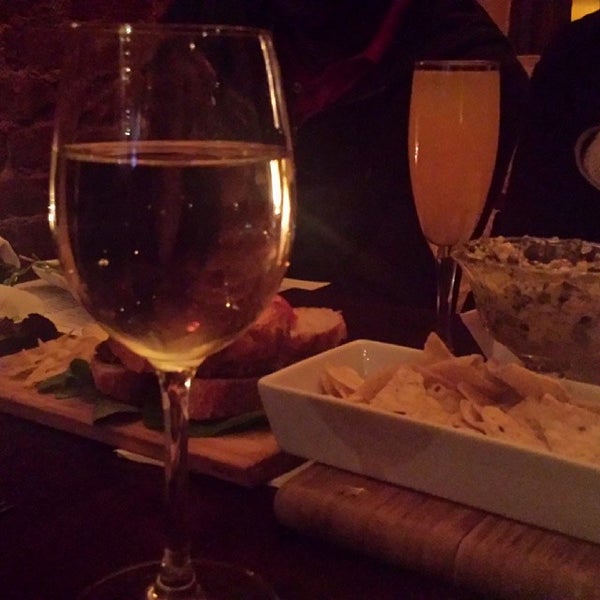 Photo taken at Therapy Wine Bar by Foodster F. on 4/24/2014