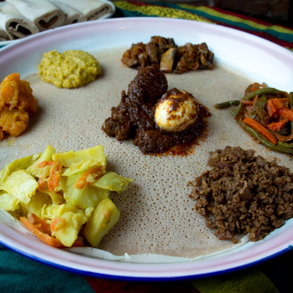 Das Foto wurde bei Walia Ethiopian Restaurant von Walia Ethiopian Restaurant am 3/18/2014 aufgenommen