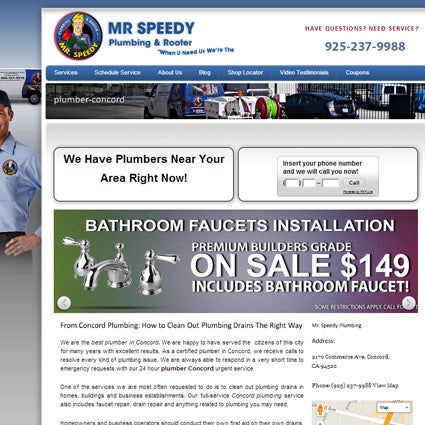 2/21/2014에 Mr. Speedy Plumbing &amp; Rooter Inc.님이 Mr. Speedy Plumbing &amp; Rooter Inc.에서 찍은 사진