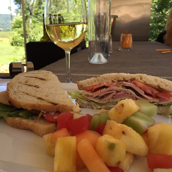 Don't leave without trying the wine tasting! you'll get a chance to try every wine available, and then buy a good bottle of your favourite ones! The turkey club sandwich is delicious!