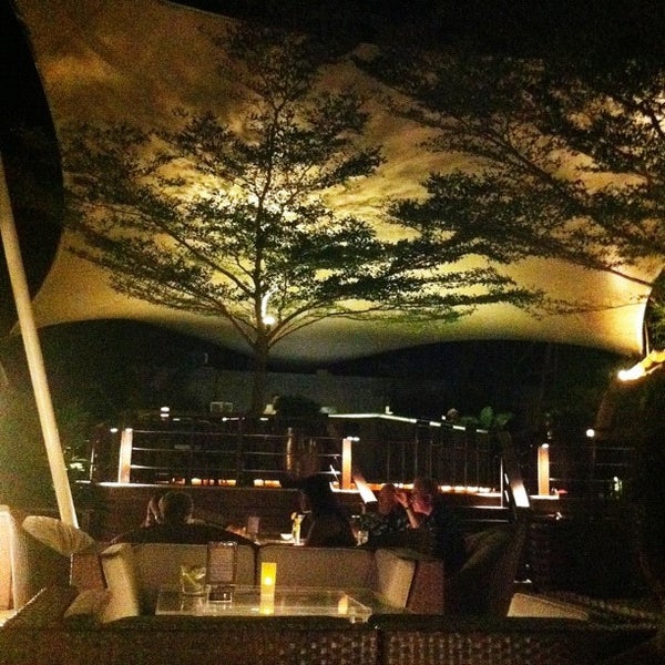 Photo taken at 360° Bar at The Pavillions Phuket by Jonas A. on 10/30/2012