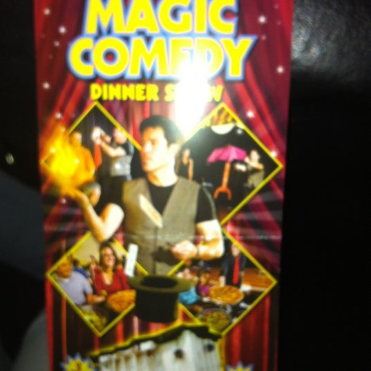 Photo taken at Outta Control Magic Comedy Dinner Show by Sam D. on 3/18/2013