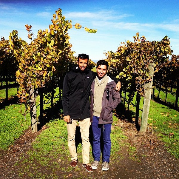 Photo taken at Balletto Vineyards &amp; Winery by Zahid Z. on 11/23/2012