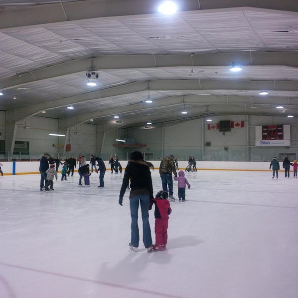 Photo taken at Albert McCormick Community Centre &amp; Arena by Yuet C. on 2/23/2014