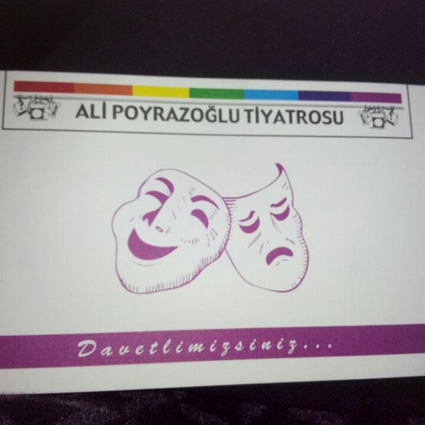 รูปภาพถ่ายที่ Ali Poyrazoğlu Tiyatrosu โดย Özge B. เมื่อ 3/7/2015