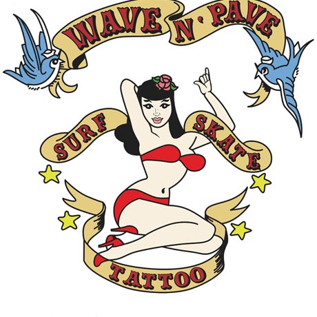 Foto tirada no(a) Wave n Pave Surf Skate &amp; Tattoo por Wave n Pave Surf Skate &amp; Tattoo em 2/22/2014