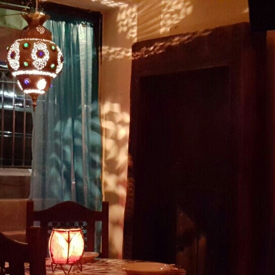 Photo taken at Zerza, Authentic Moroccan Cuisine by Leah F. on 3/31/2016