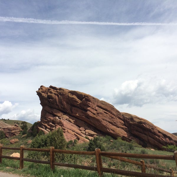 Photo taken at Red Rocks Park &amp; Amphitheatre by DeAnna &. on 5/2/2015