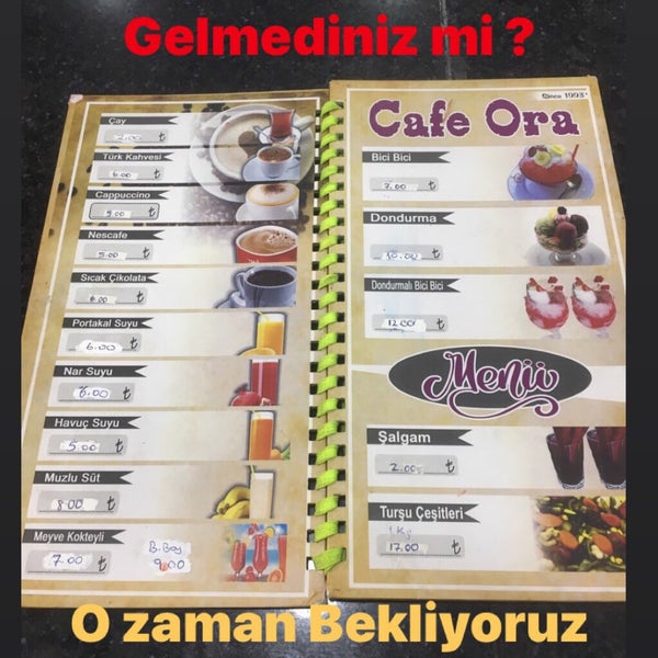 Foto tomada en Cafe Ora  por 💋 Zeynep S. el 10/22/2019