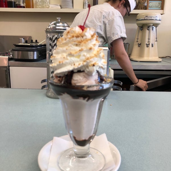 Photo taken at Glenburn Soda Fountain &amp; Confectionery by Michael A. on 5/25/2019