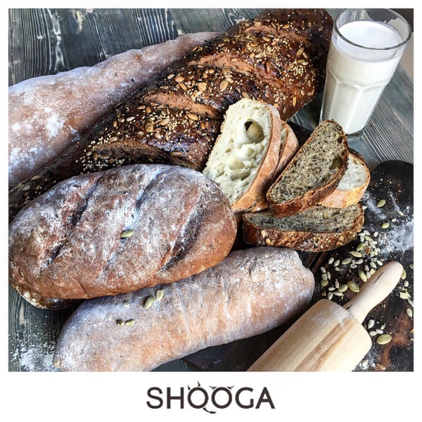 ❗️❗️ отличная новость❗️❗️Теперь, пока вы обедаете в #shooga, наши повара испекут для вас свежий хлебушек, который можно забрать домой. На выбор "Белый пшеничный" 100₽ и "Ржаной злаковый" 125₽.