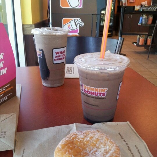 Photo taken at Dunkin&#39; by Tracey B. on 1/11/2013