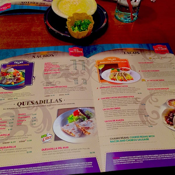 3⃣ of my favs in 1⃣ place! Quesadillas, Tacos & Nachos #mmm