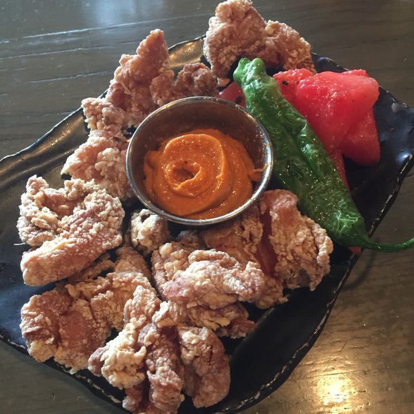 Get the karaage to start with!