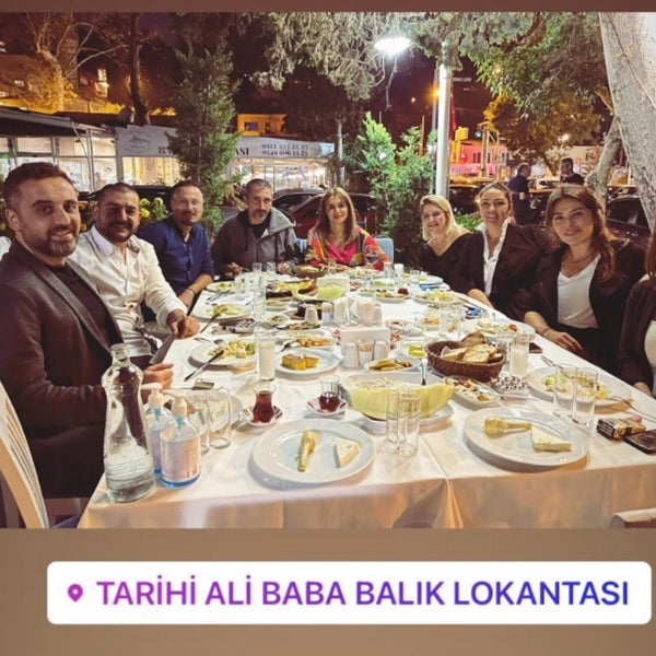 Photo taken at Tarihi Ali Baba Balık Lokantası by Kenan Y. on 10/30/2021