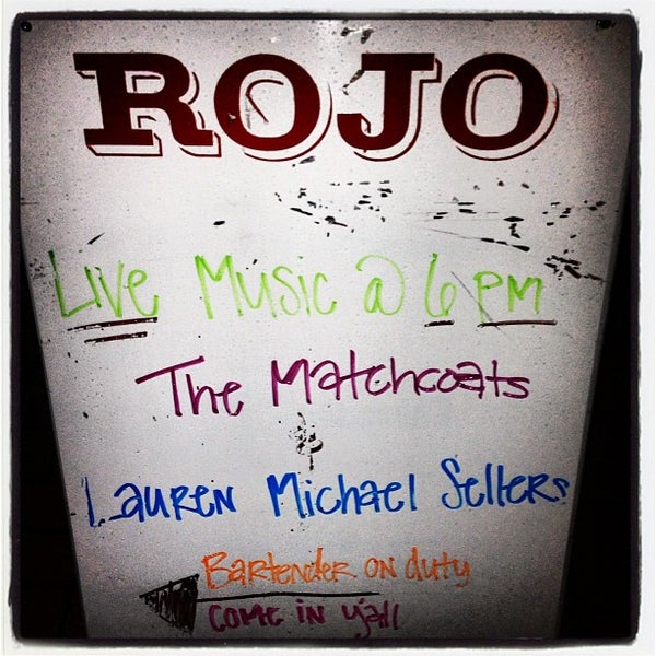 Photo taken at Rojo by Caity B. on 10/1/2012