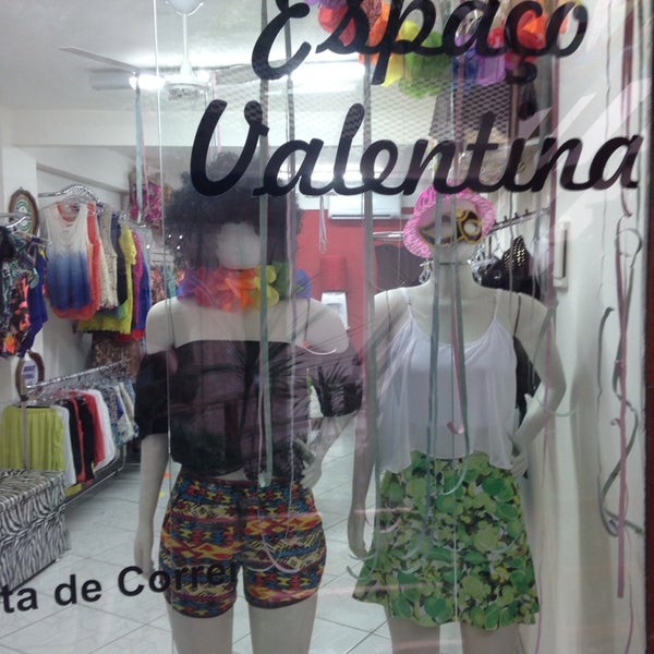loja de roupa valentina