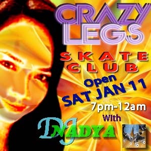 2/27/2014 tarihinde Crazy Legs Skate Clubziyaretçi tarafından Crazy Legs Skate Club'de çekilen fotoğraf