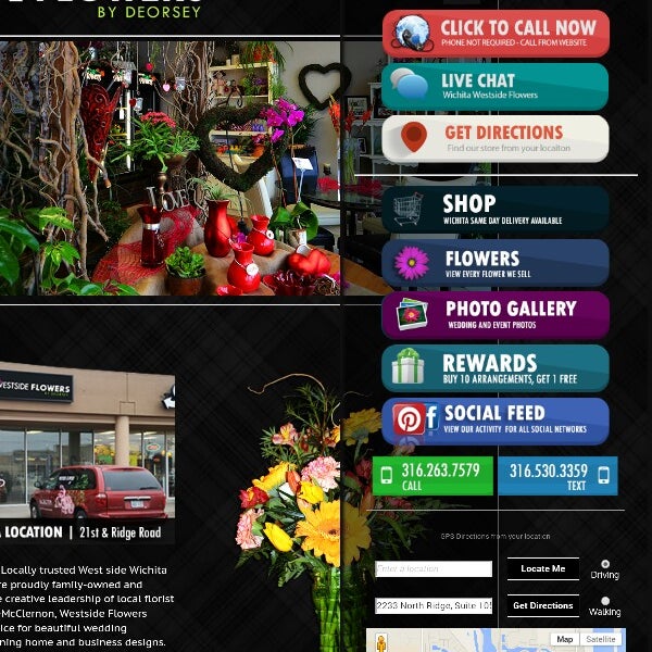 Westside Flowers by DeOrsey Wichita, KS