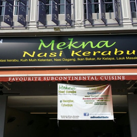 Mekna Nasi Kerabu Malay Restaurant In Cyberjaya