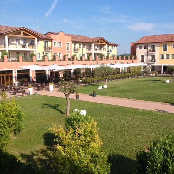 Photo taken at Hotel Parchi del Garda by Margot D. on 7/6/2014