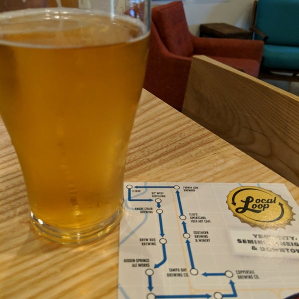 Photo taken at Brew Bus Terminal and Brewery by David M. on 3/29/2019